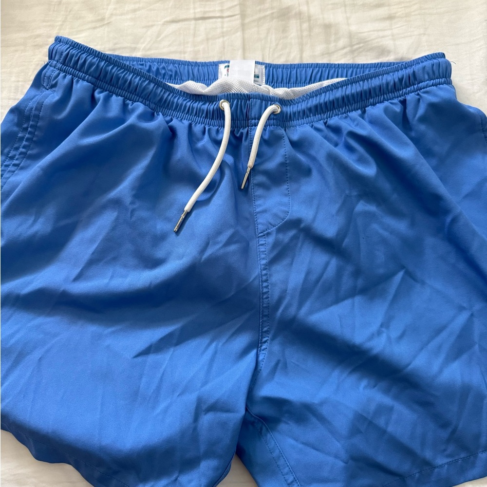 BERMIES Men's Blue Swim Shorts